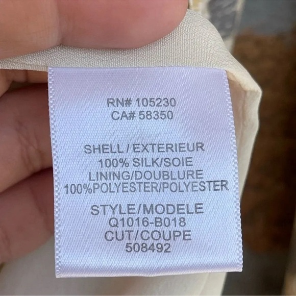 Equipment femme silk leopard jacket xs - Picture 5 of 8